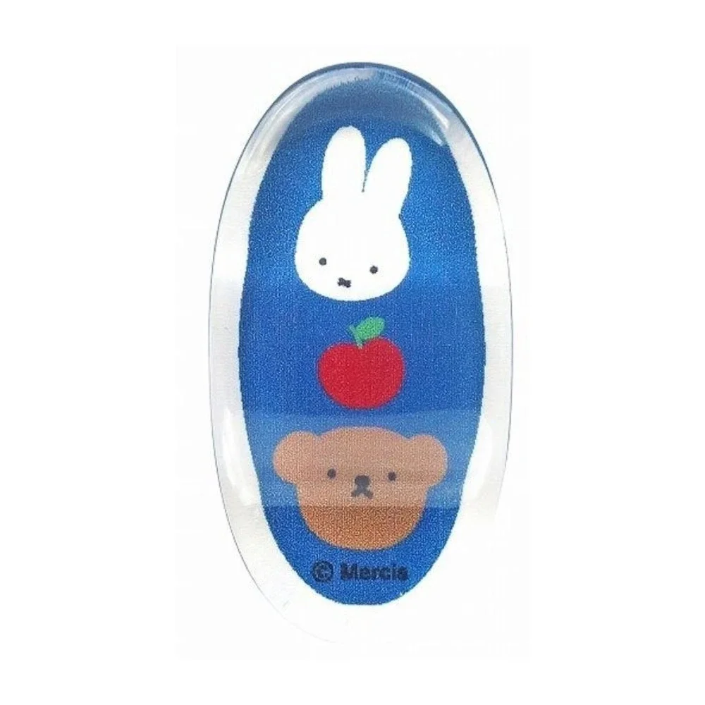 Miffy & Boris Kanesho Chopstick‎ Rest 2 Piece Set Blue Acrylic Clear From Japan